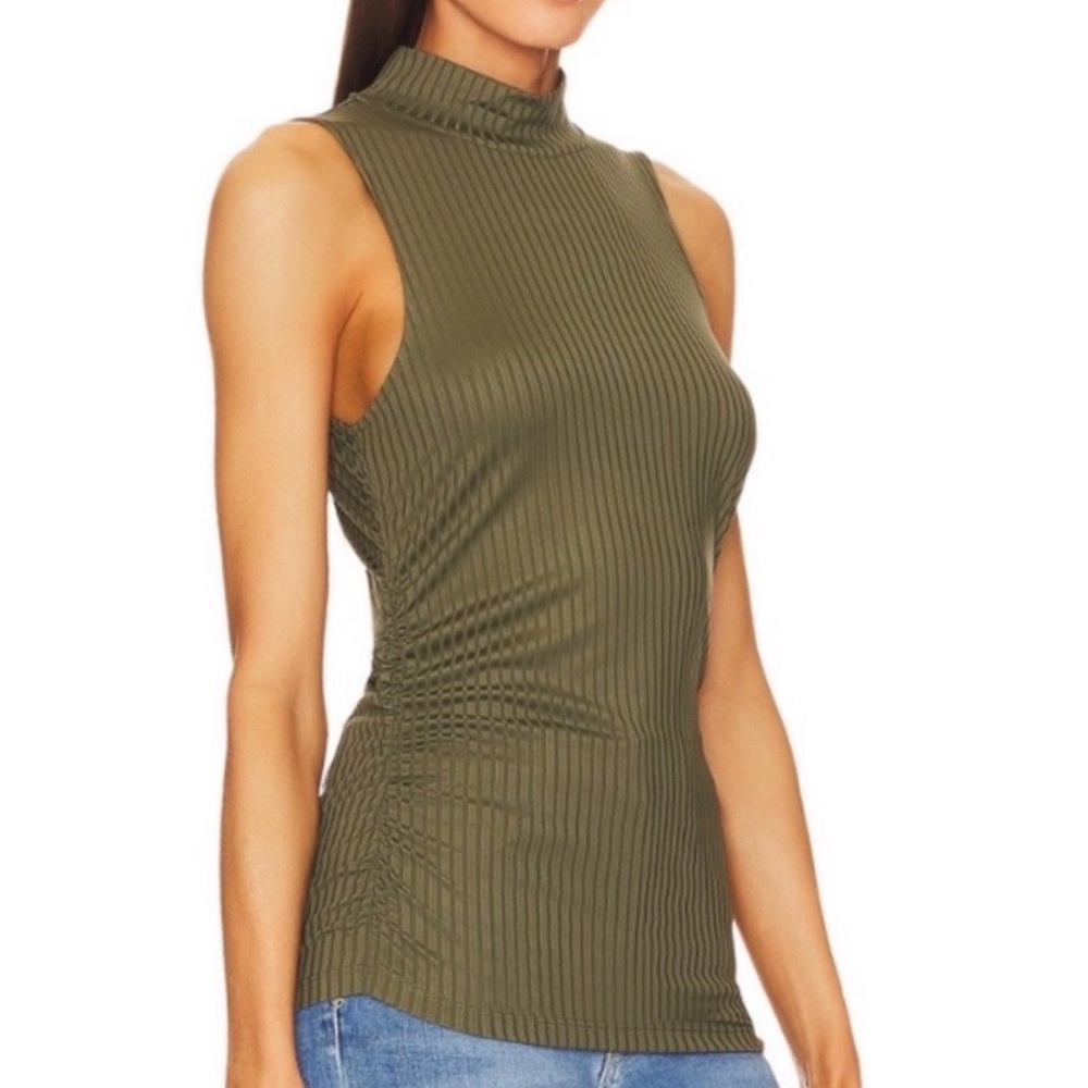 Veronica Beard Mobler Tank in Army Green Sz Large - Picture 2 of 13